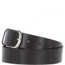 Ashwood Leather Ladies Leather Belt 3.5cm Brown