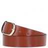 Ashwood Leather Ladies Leather Belt 3.5cm Chestnut LB-301