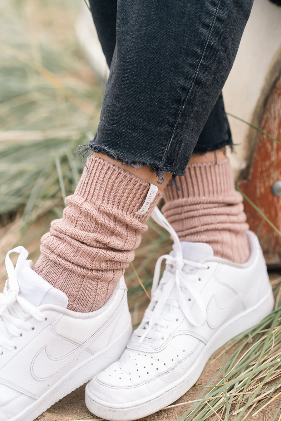 Tutti & Co Orchid Long Socks