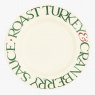 Emma Bridgewater Christmas Toast Marmalade Roast Turkey 10 1/2 Inch Plate