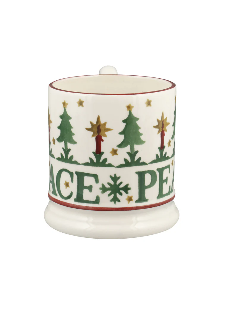 Emma Bridgewater Emma Bridgewater Christmas Joy Set of 2 1/2 Pint Mugs Boxed