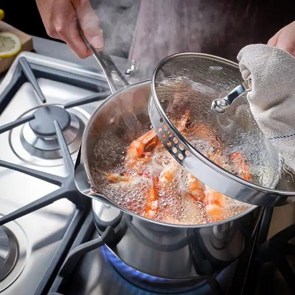 Stellar Profile 14cm Draining Saucepan 0.8L