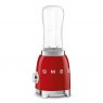 SMEG Mini Blender & Smoothie Maker Red Tritan Renew