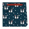 Toasted Crumpet Penguins Noir Medium Bag