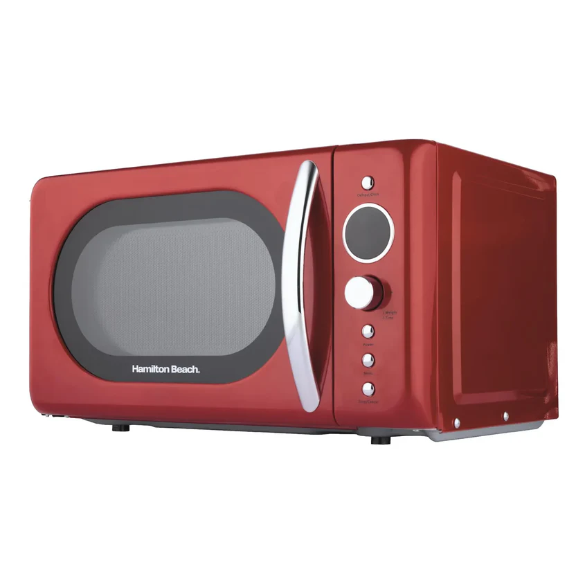Hamilton Beach Retro Microwave - Red 20L