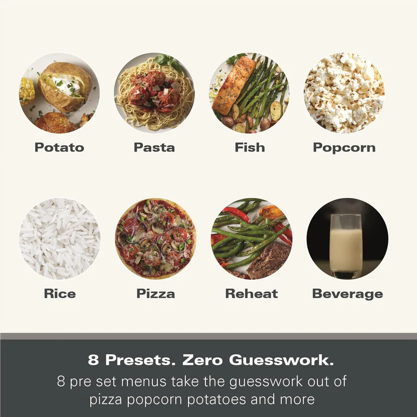 Hamilton Beach Retro Microwave - Red 20L