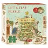 Cat Family Christmas - Lift The Flap Jigsaw Puzzle