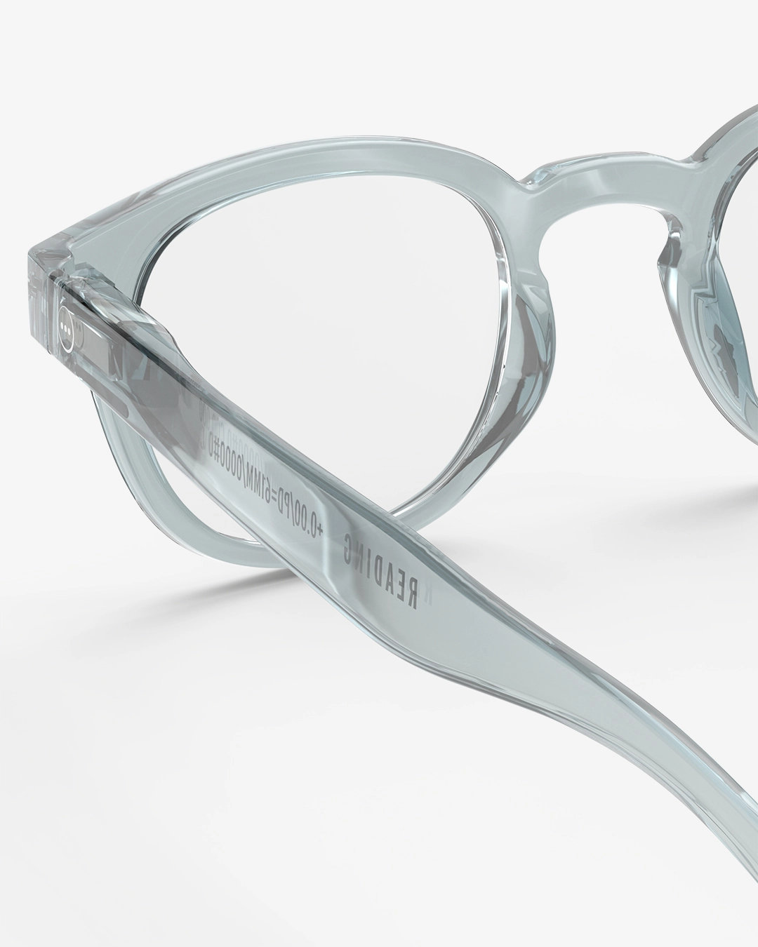 IZIPIZI #C Frozen Blue Reading Glasses