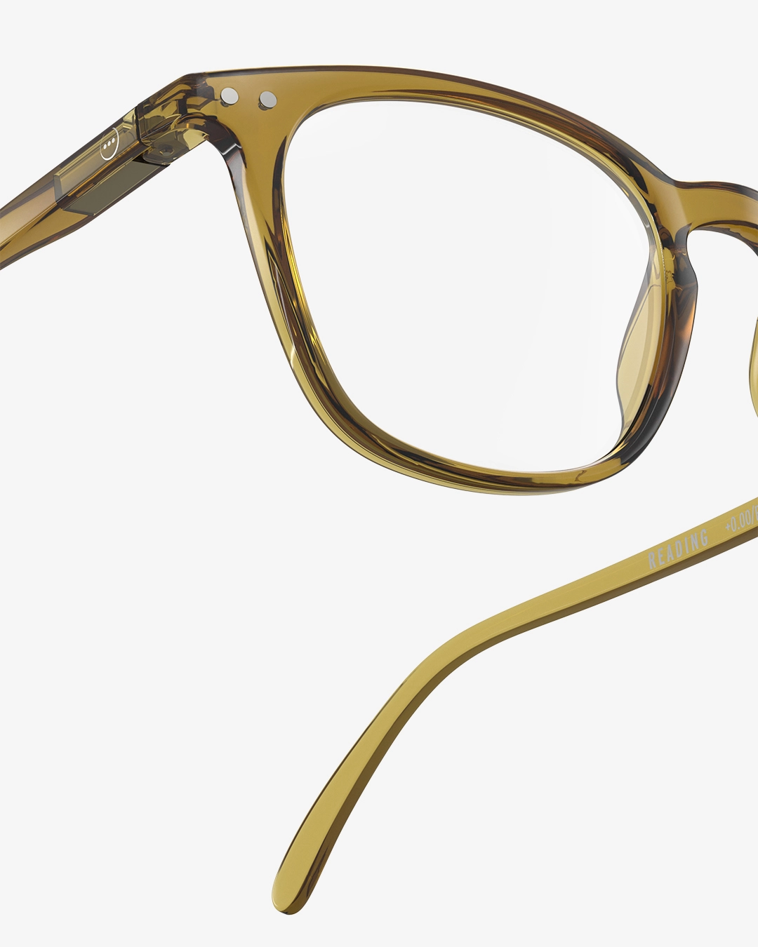 IZIPIZI #E Golden Green Reading Glasses