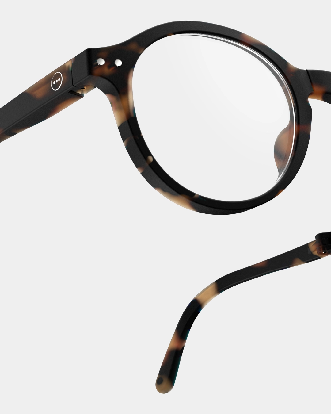 IZIPIZI #F Tortoiseshell Foldable Reading Glasses