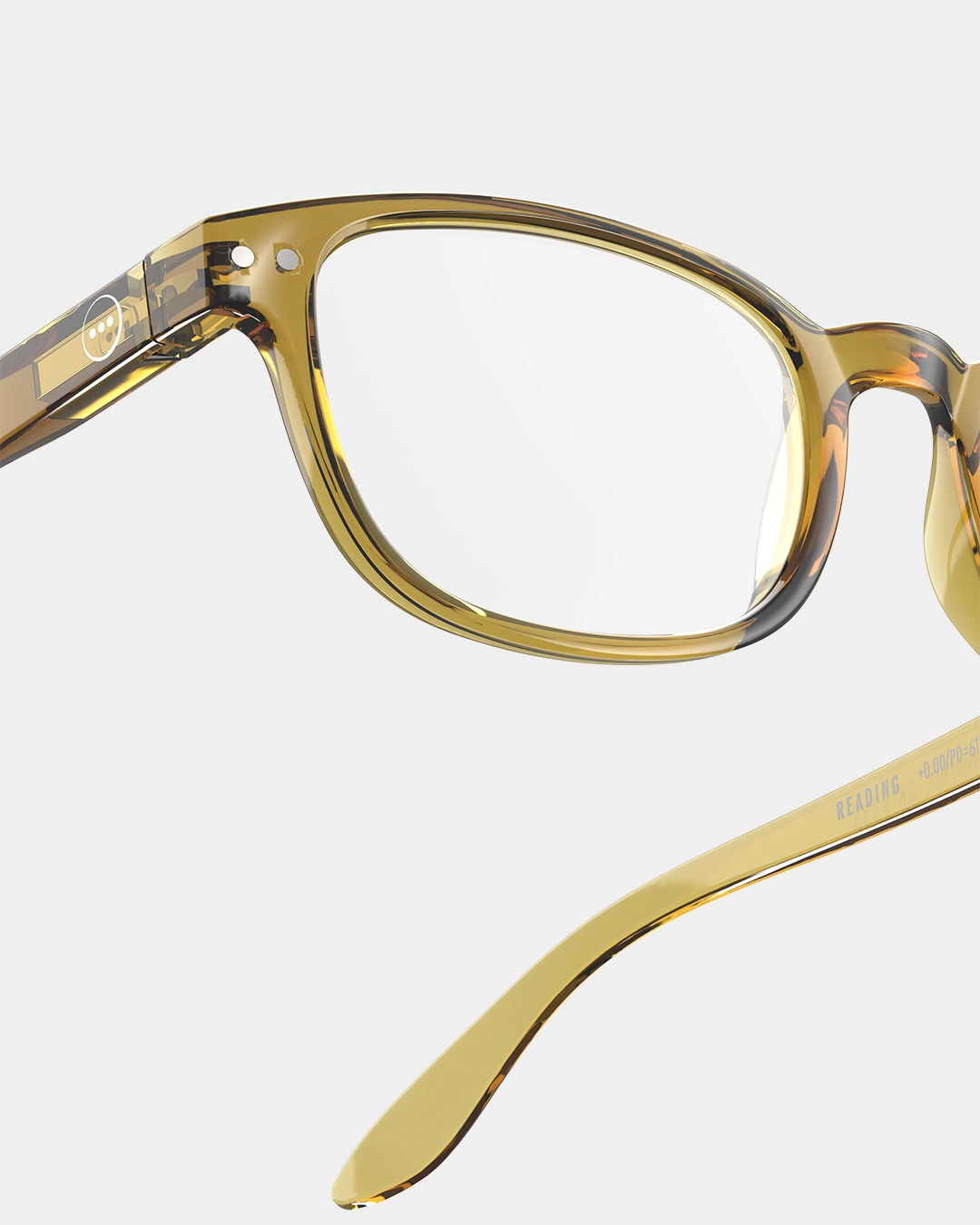 IZIPIZI #B Golden Green Reading Glasses