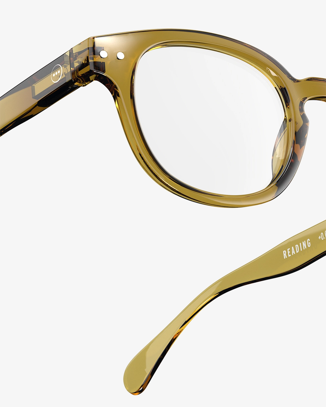 IZIPIZI #C Golden Green Reading Glasses