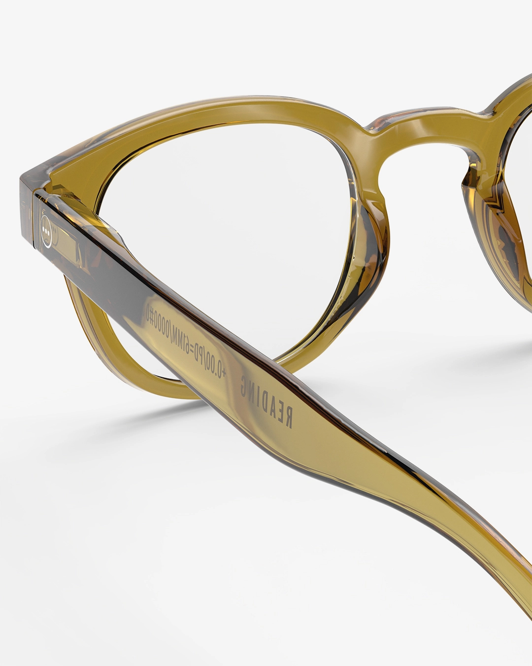 IZIPIZI #C Golden Green Reading Glasses