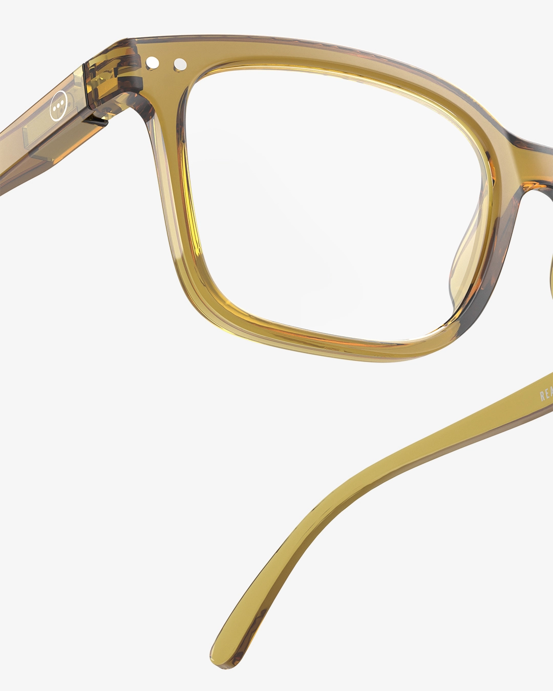 IZIPIZI #L Golden Green Reading Glasses