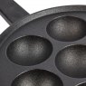 KitchenCraft Æbleskiver Cast Iron Danish Pancake Pan
