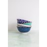 Kitchen Craft KitchenCraft Bowls Set of 4 'Blues' Design