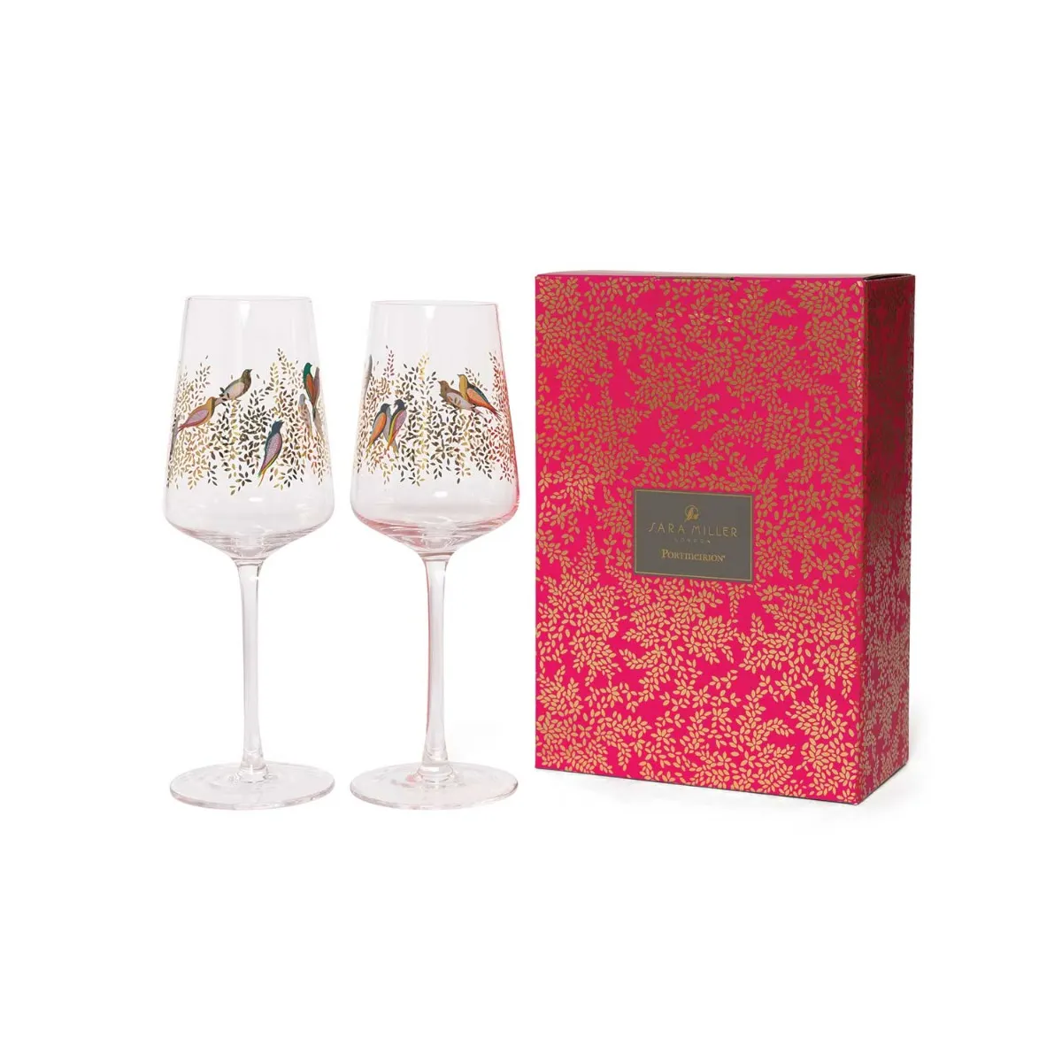 Sara Miller London Sara Miller Chelsea Set of 2 Wine Glasses