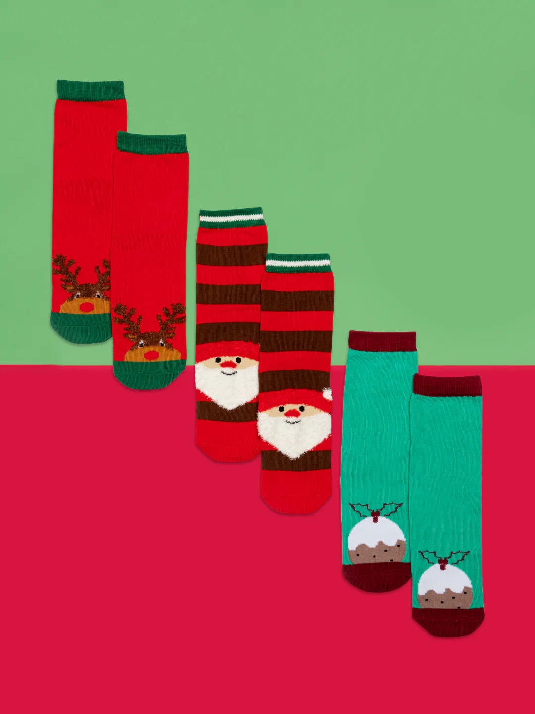 Blade & Rose Christmas Socks Gift Set 3pack