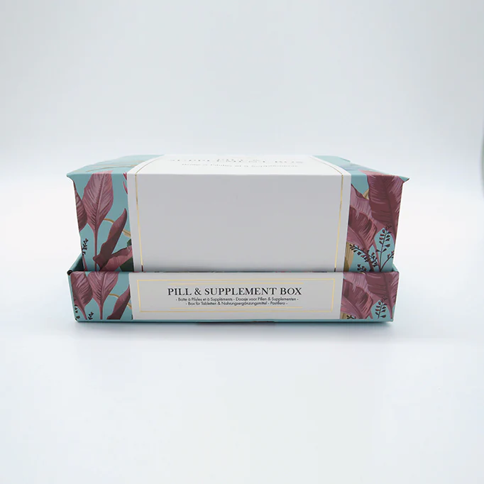 Danielle Creations Botanical Palm Pill Box