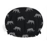 Danielle Creations Black Leopard Shower Cap