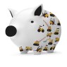 Tilly Pig Construction Piggy Bank