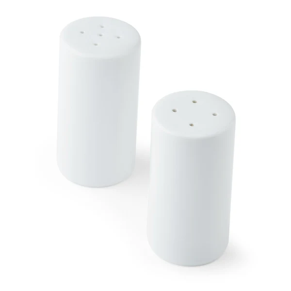 Mikasa Chalk Salt & Pepper Shakers - White