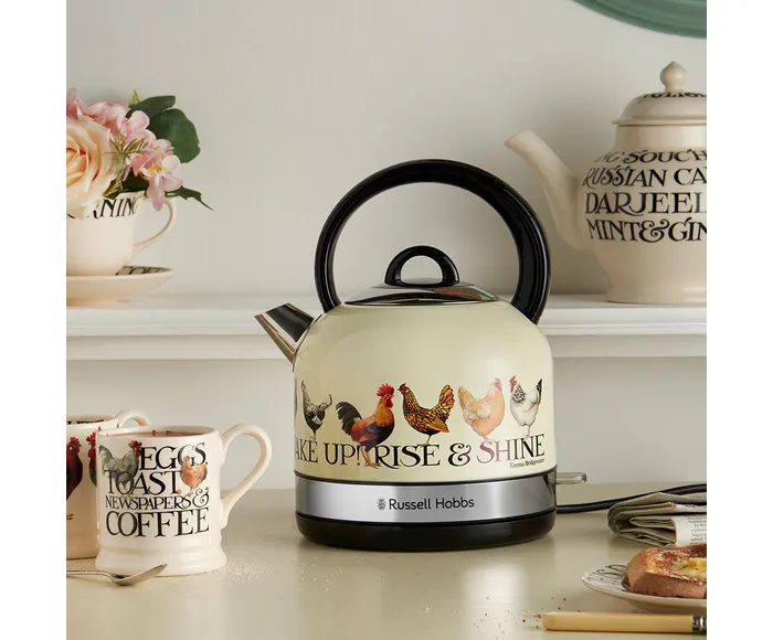 Russell Hobbs x Emma Bridgewater Rise & Shine Kettle
