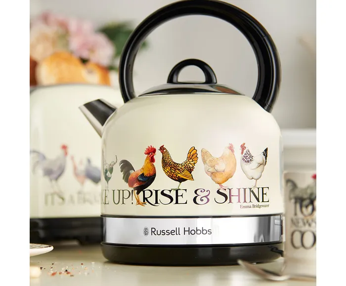 Russell Hobbs x Emma Bridgewater Rise & Shine Kettle