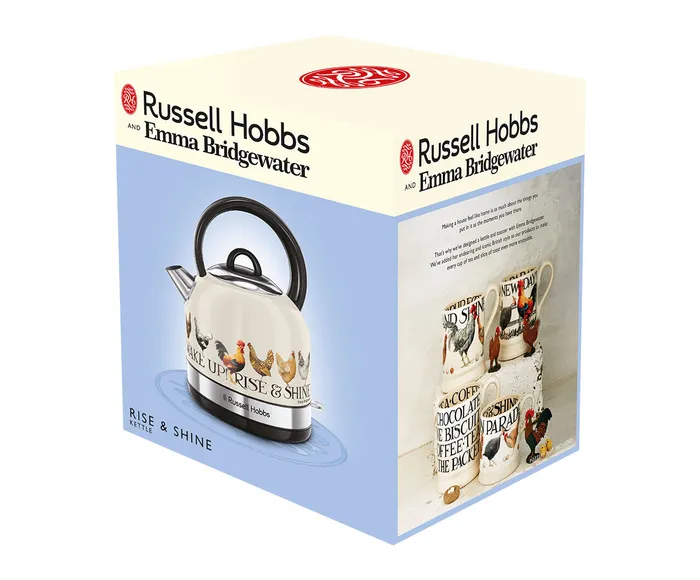Russell Hobbs x Emma Bridgewater Rise & Shine Kettle