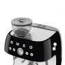 SMEG Espresso Coffee Machine With Grinder - Black