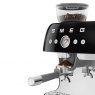 SMEG Espresso Coffee Machine With Grinder - Black