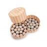 Charbonnel et Walker Pink & Milk Marc de Champagne Luxury Striped Truffle Gift Box 650g