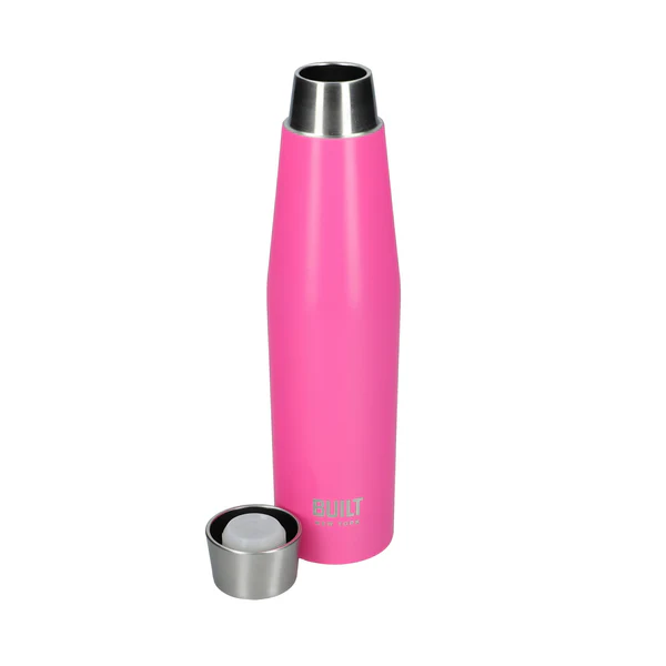 Built Perfect Seal 540ml Pink Hydration Bottle