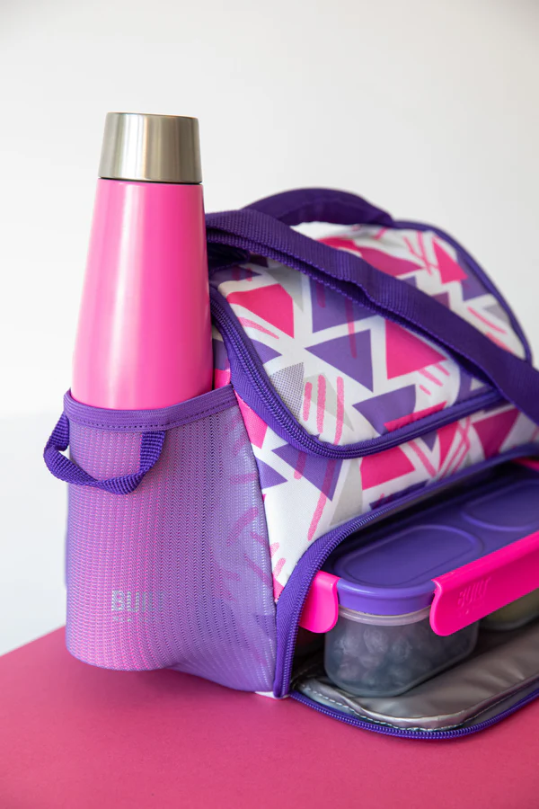 BUILT Built Perfect Seal 540ml Pink Hydration Bottle