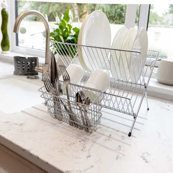 Kitchen Craft KitchenCraft Hook Over Cutlery Draining Basket