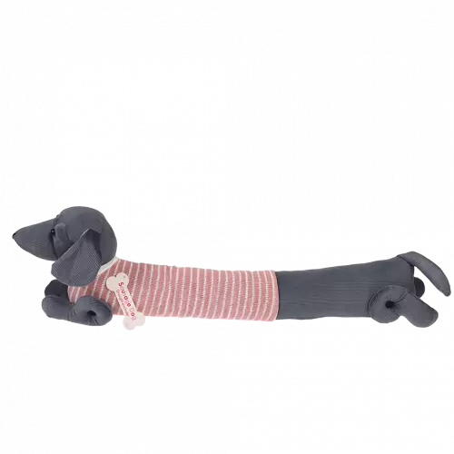 Rex London Sausage Dog Draught Excluder - Pink