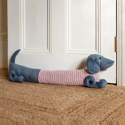 Rex London Sausage Dog Draught Excluder - Pink