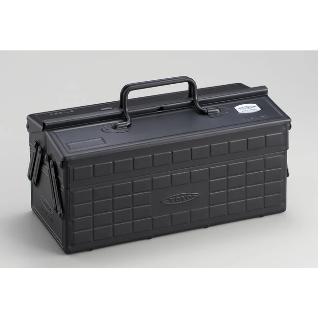 Toyo Steel Cantilever Toolbox Black