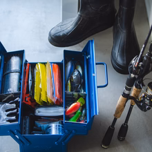 Toyo Steel Cantilever Toolbox Blue