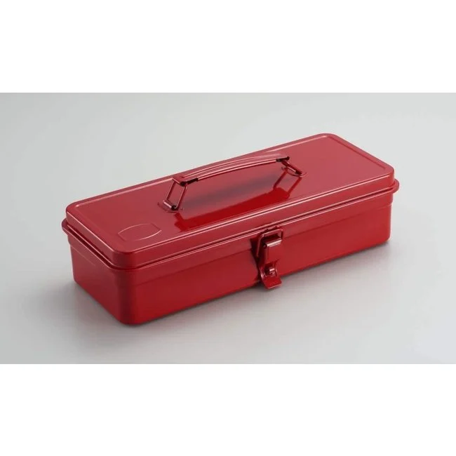 Toyo Steel Trunk Shape Toolbox Red T-320