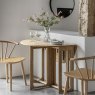 Brechfa Folding Dining Table Natural