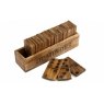 Wooden Dominoes Set