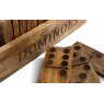 Wooden Dominoes Set