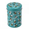 COFFI Retro Tin Canister | Serif Font, Cream