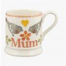 Emma Bridgewater Lovebirds Coral Mum 1/2 Pint Mug