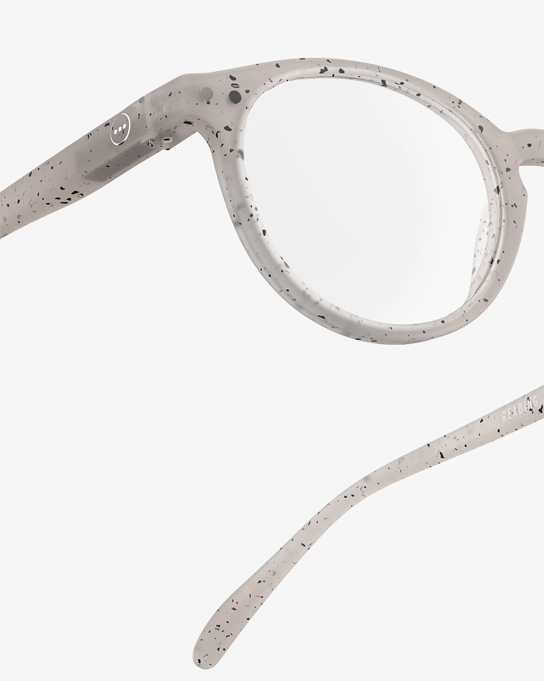 IZIPIZI #A Ceramic Beige Reading Glasses