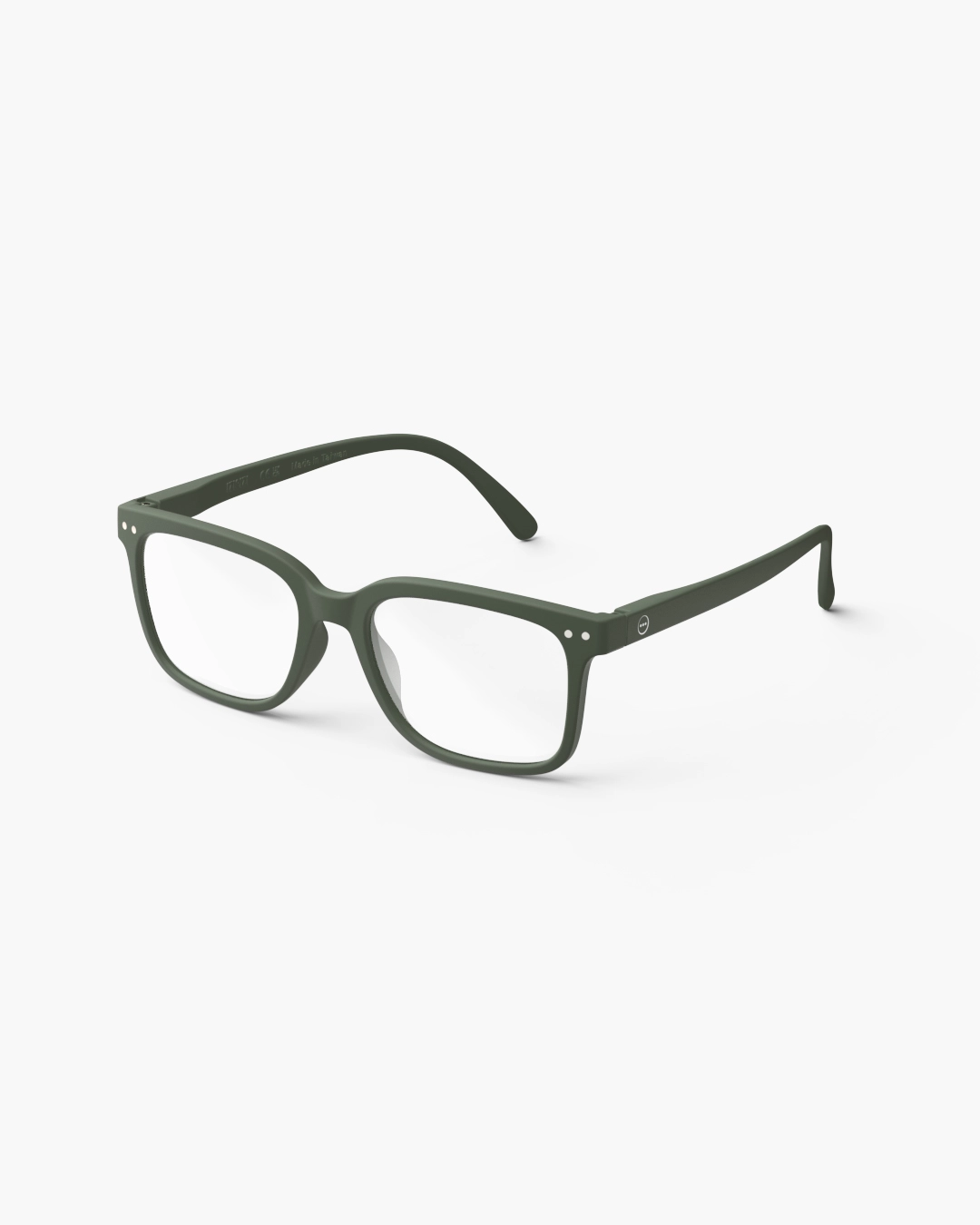 IZIPIZI #L Kaki Green Reading Glasses