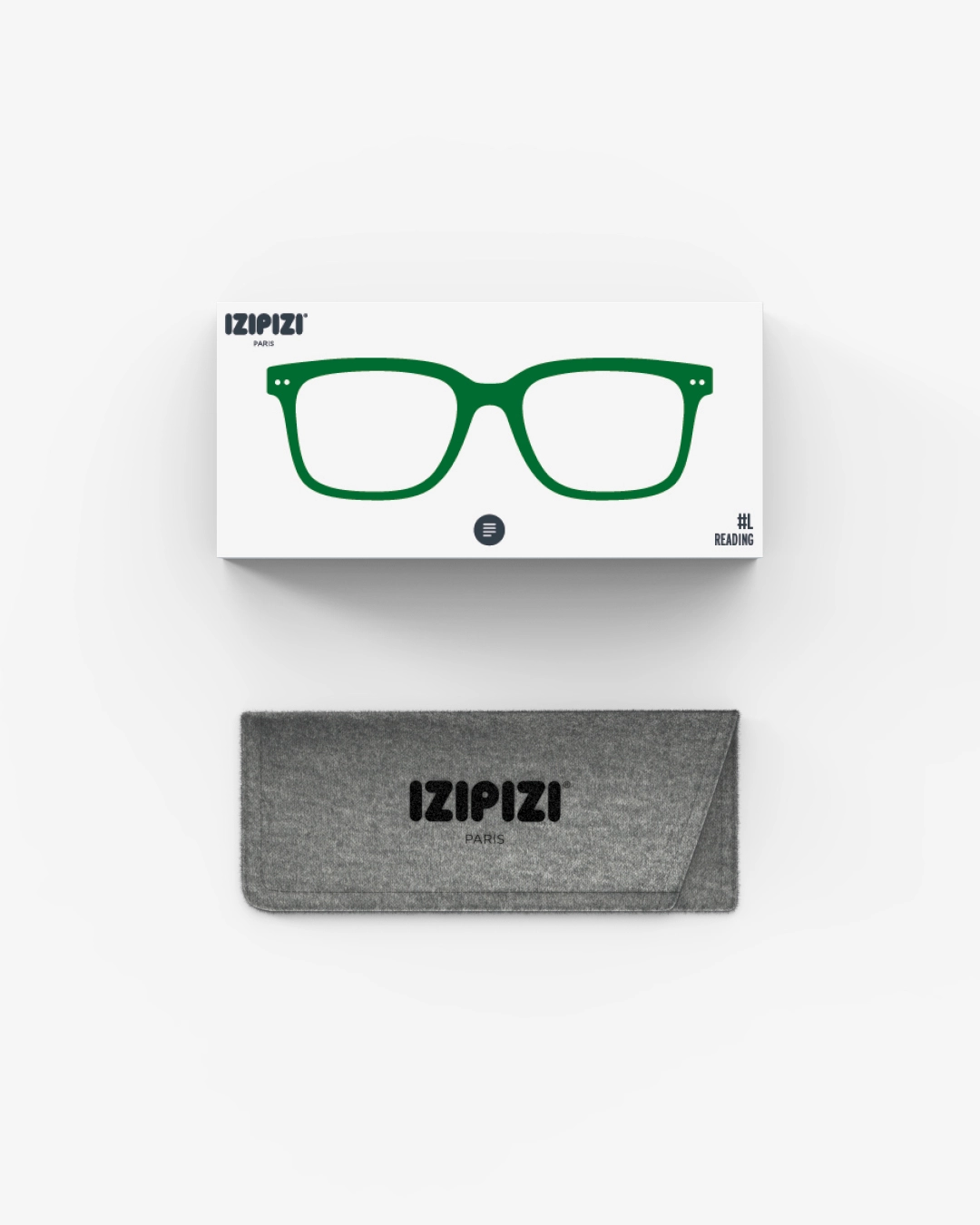 IZIPIZI #L Green Reading Glasses