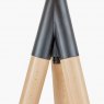 Rabanne Slatted Natural Wood Tripod Table Lamp