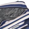 KitchenCraft Lulworth 11.5 Litre Blue Stripe Holdall Style Cool Bag
